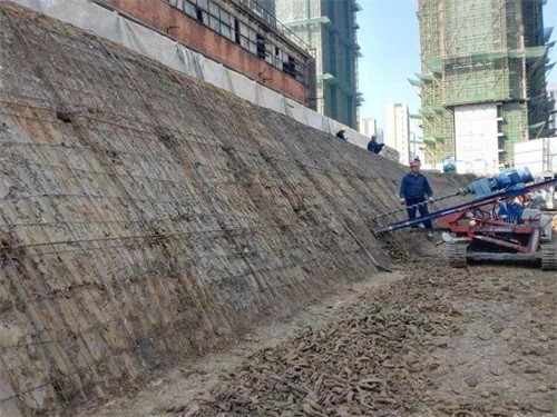 金山建筑边坡支护
